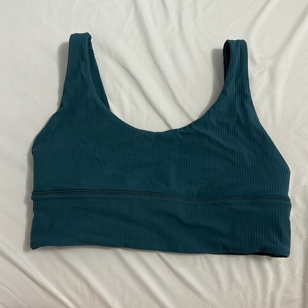 Ribbed reversible align bra